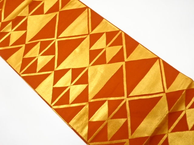 JAPANESE FUKURO OBI / WOVEN CRANE